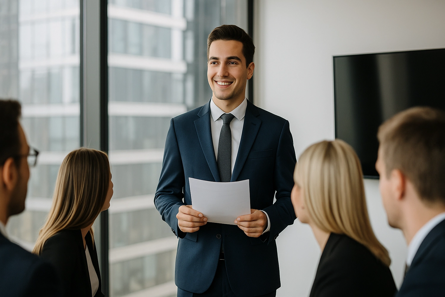 MCG Mayor Consulting Group - Wahlkämpfe - Mann hält Papiere